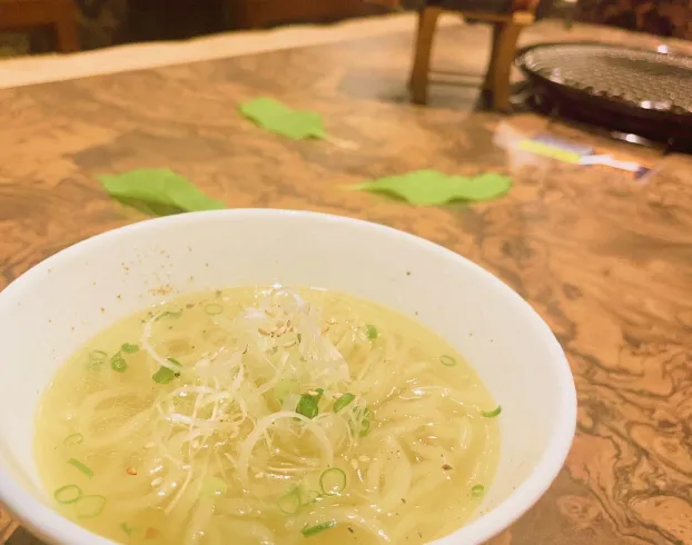 羊湯 塩ラーメン